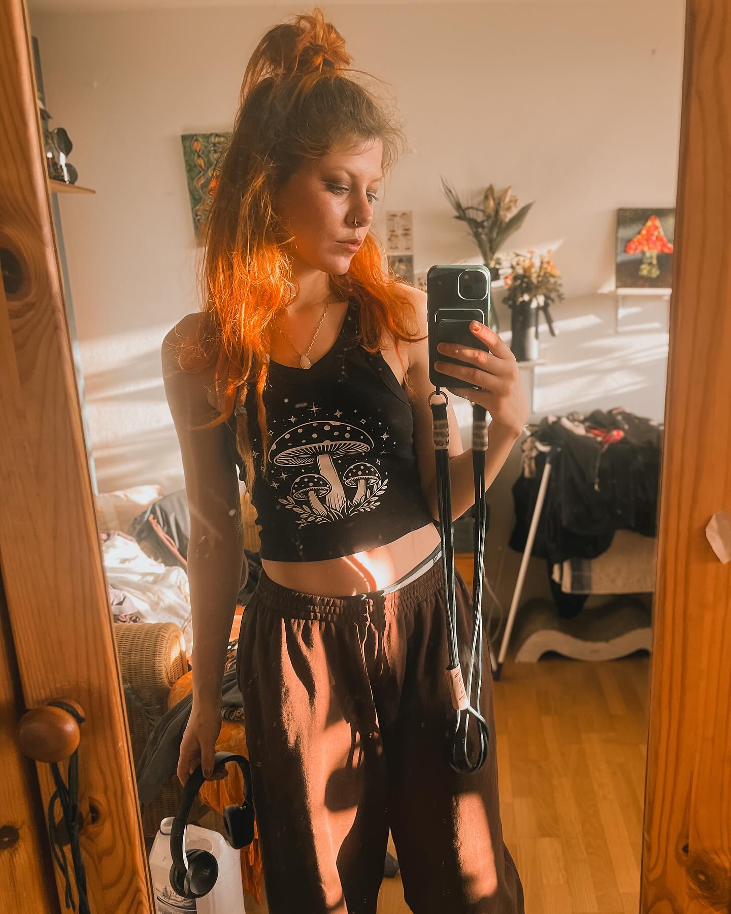 Mushroom Crop Top
