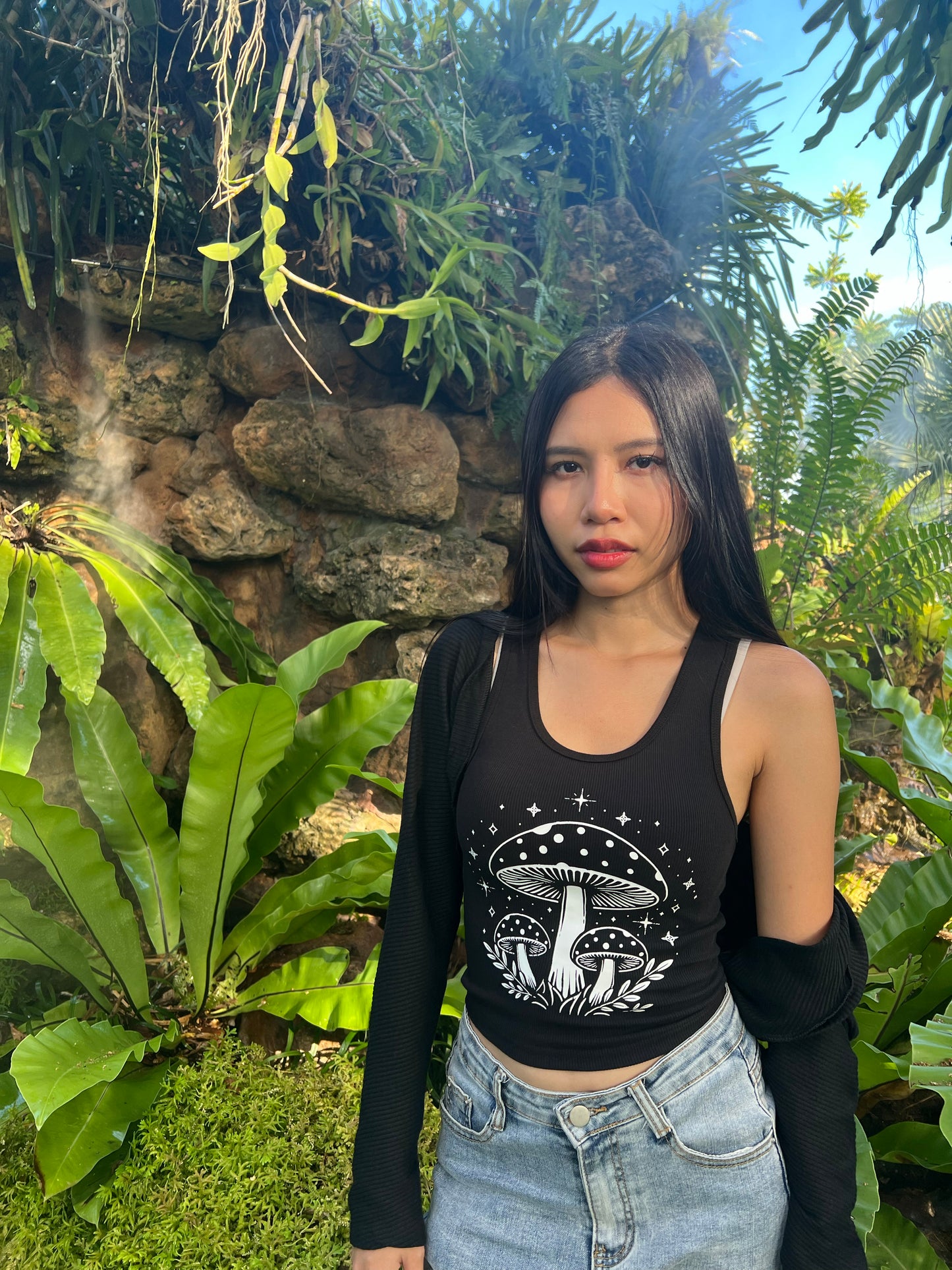 Mushroom Crop Top
