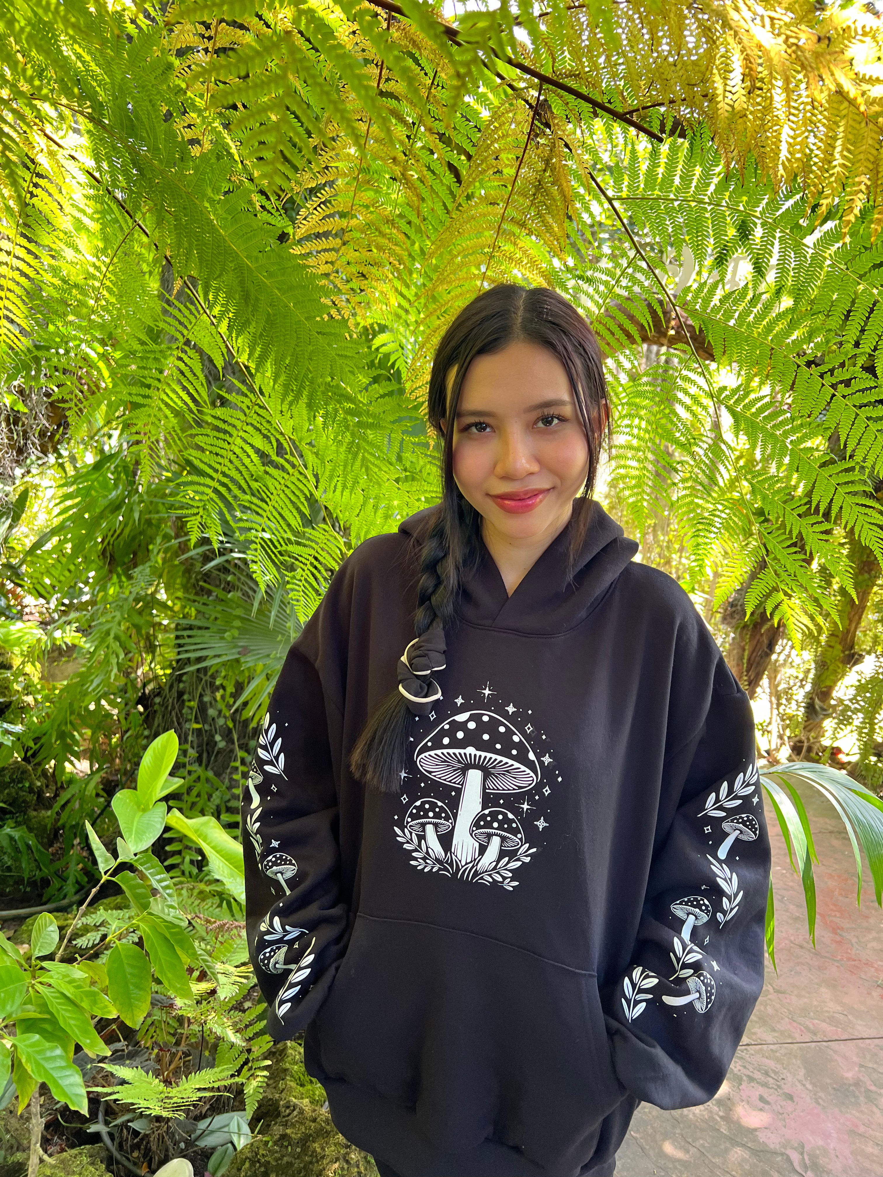【CPGN STUDIO】25SS★ Magic Zoo Raglan Pigment Sweatshirt Suvin Gold Sweatshirt - Heather Black - Studio D'Artisan | R&H