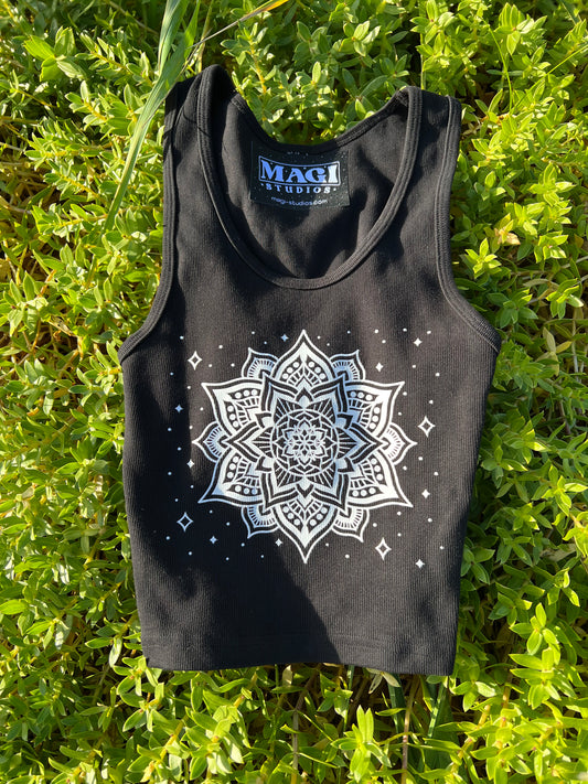 Yoga Mandala Crop top