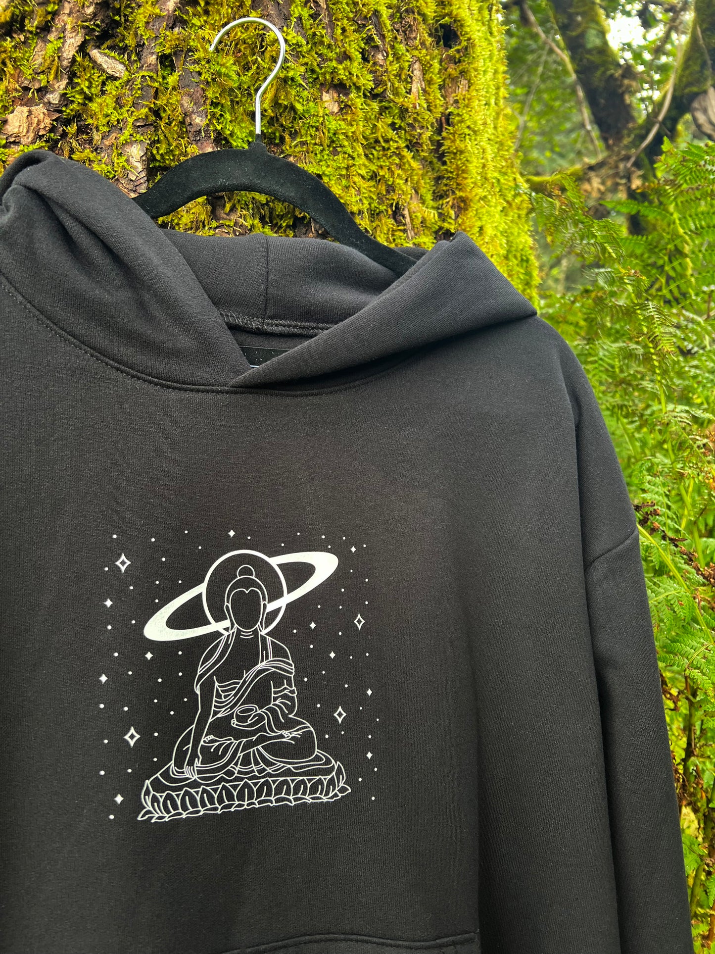 Buddha in Space hoodie